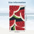 thumbnail image 4 of Watermelon Slices Large Beach Towel - Plush Thick Cotton Pool Towel, Adult Beach Towels, 4 of 16