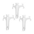 thumbnail image 4 of 10pcs Plastic Display Stand Plate Holders Easel Bowl Dish Holder Picture Frame Photo Display Rack Home Decor 8inch Clear, 4 of 9
