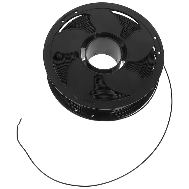 unbranded Carrete De Filamento Petg Negro Para Impresora 3D Con Bajo Encogimiento Y Alimentación Sin Enredos