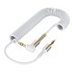 thumbnail image 1 of Cable de audio jack de 3,5 Mm, cable auxiliar macho a macho, cable de línea de altavoz para iphone 6/samsung galaxy s8/coche/auriculares/xiaomi redmi, 1 of 5