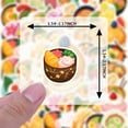thumbnail image 6 of 35pcs-50pcs Japanese Stickers Food Stationery Stickers Cute Stickers Kawaii Stickers for Notebooks Laptops Phones, 6 of 9