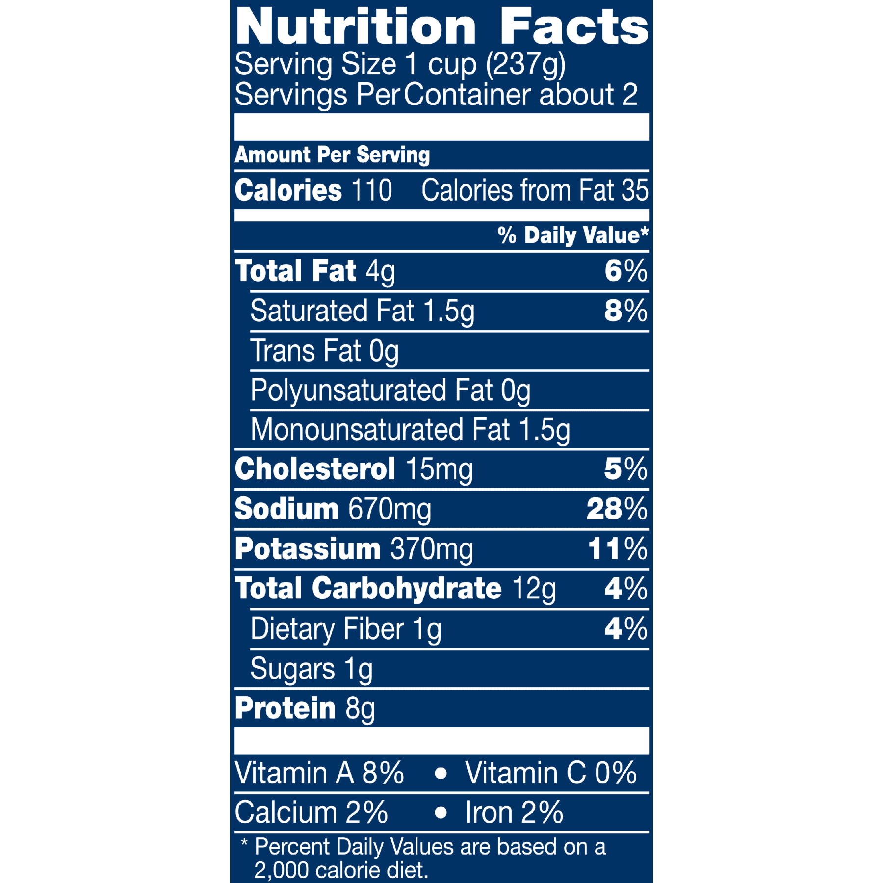 Progresso En Soup Nutrition Facts Bios Pics