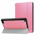 thumbnail image 2 of Smart Cover for Amazon Kindle All New Fire 7 7th / 9th Generation?Ultra Slim Folio Stand Leather Case Cover with Auto Sleep/Wake Up Function for Kindle Fire HD7 7" (2017/2019 Release) (Pink), 2 of 4