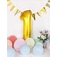 thumbnail image 3 of 1pc 40 In Olive green Number Balloons Helium Foil Mylar Balloon Birthday Party banquet Decoration, 3 of 4