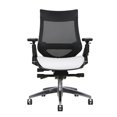 thumbnail image 4 of TygerClaw Mesh Mid Back and Bonded Leather Seat Office Chair, 4 of 5