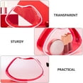 thumbnail image 4 of Miangastore Washbag Toiletry Bag PVC Red 1Pack, 4 of 9