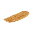 thumbnail image 4 of ULTNICE Portable Comb Bamboo Crescent Shape Comb for Traveling 1Pcs, 4 of 8