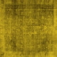 thumbnail image 1 of Ahgly Company Machine Washable Indoor Square Persian Yellow Traditional Area Rugs, 3' Square, 1 of 4