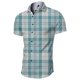 thumbnail image 1 of Camisas Para Hombre Manga Larga De AlgodóN Verano moda tendencia hombres 3dpolo camisa cremallera manga corta pulóver Casual hombres camiseta (Navy, L), 1 of 4