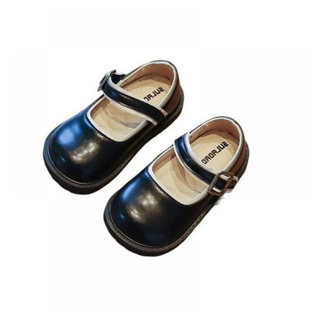 

Maxcozy Girl s Mary Jane School Uniform Shoes Strap Dress Uniform Flats (Toddler/Little Girl/Big Girl)