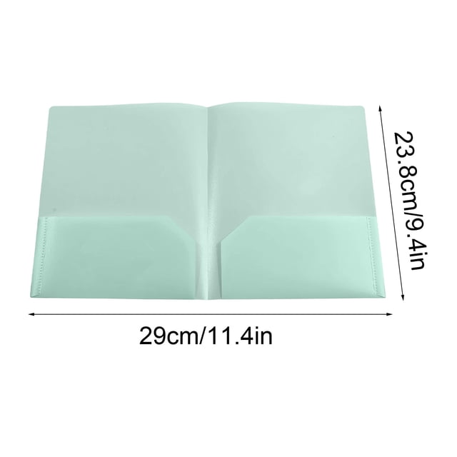 Plastic Folders With Pockets Heavy Duty Pocket Folders Letter Size File Folders For Documents Office School