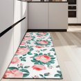 thumbnail image 4 of Pioneer Flower Floral Print Pattern Kitchen Rug Mat,Kitchen Runner Rugs Non Skid Washable,Decorative Kitchen Floor Mats for Kitchen,Sink,Laundry,17"X47", 4 of 5
