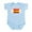 Sky Blue, variant on CafePress - 100 PERCENT MADE IN SPAIN Infant Bodysuit - Baby Light Bodysuit, Size Newborn - 24 Months