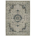 thumbnail image 2 of SAFAVIEH Madison Mattie Overdyed Floral Area Rug, Ivory/Blue, 4' x 6', 2 of 7