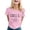 Pink, variant on Yuhangmm Womens T Shirts, Womens T Shirts With Funny Sayings Novelty Graphic Tees For Women Grey M