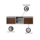 thumbnail image 3 of Gabinete De Baño DARCY De 140 Cm Minimalista Sin Lavamanos, 3 of 5