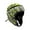 Green & Grey, variant on Naierhg Adjustable Anti-collision Rugby Helmet Head Protector Football Goalkeeper EVA Padded Headgear Cycling Accessories
