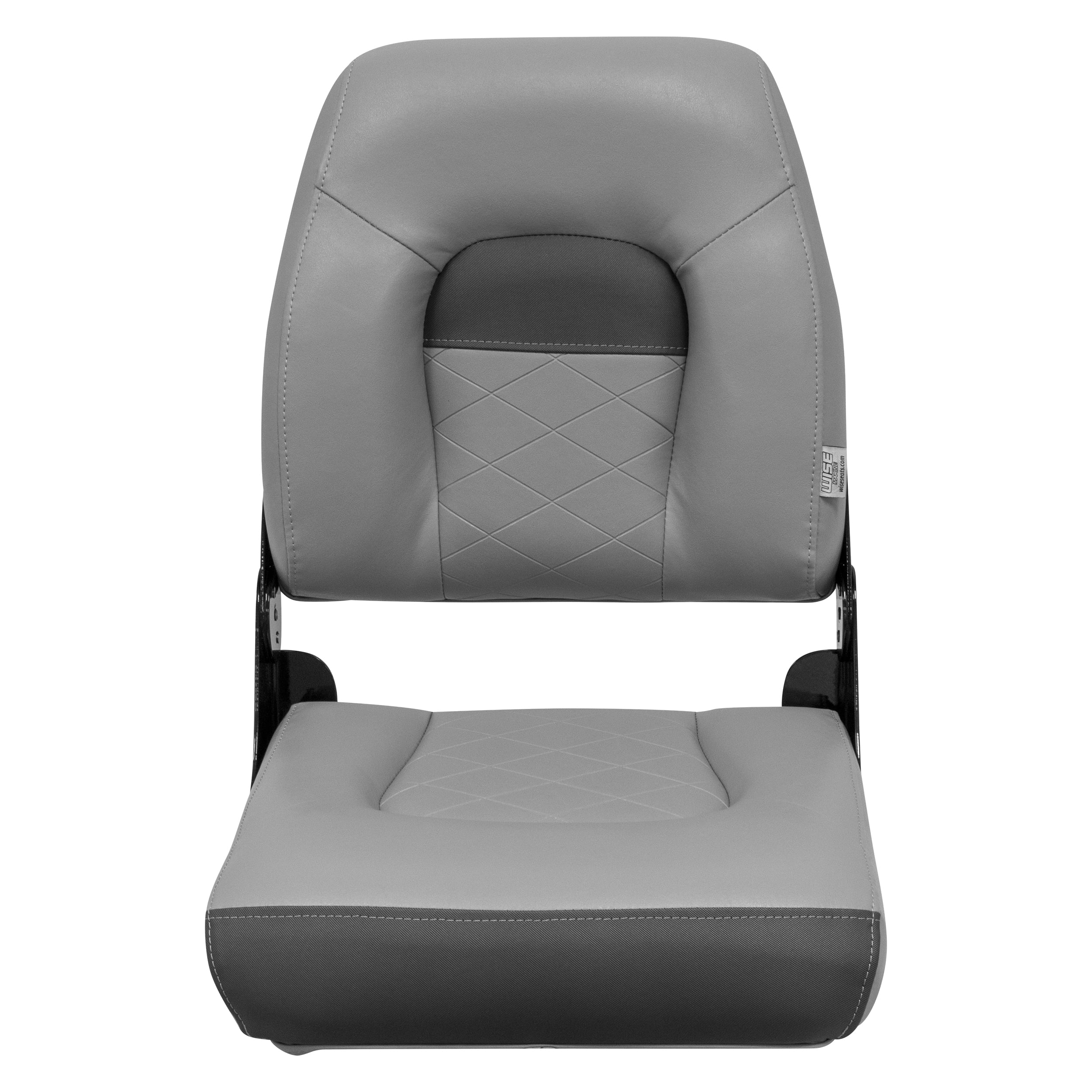Wise DLX1461-1905 DLX Series Pontoon High Back Seat - Marble / Reef Stone