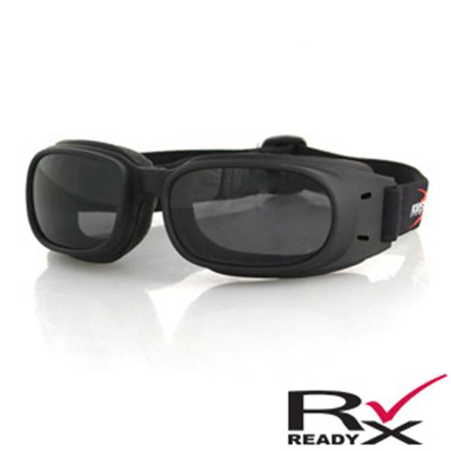Zan Headgear BPIS01 Piston Goggle Black Frame Smoke Lenses