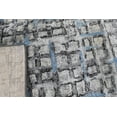 thumbnail image 6 of Berkley Gust Area Rug AE7 Ae7 Pewter Pewter Blocks Cubes 9' 6" x 13' 2" Rectangle, 6 of 6