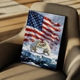 thumbnail image 7 of American Flag Canvas Wall Art, 4th of July Patriotic Canvas Print, Vintage Landscape Paintings for Modern Home Living Room Bedroom Office Decor, 7 of 7