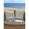 thumbnail image 5 of Outdoor Pillows Waterproof, Farmhouse Summer Floral Bedding Throw Pillows with Insert for Couch Sofa Bed, Vintage Spring Botanical 16x16 Inch Pillowcases Decorative Camping Patio Pillow Set of 1, 5 of 8