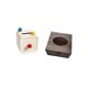 thumbnail image 5 of Porta pañuelos,Dispensador de servilletas y porta pañuelos con tapa para caja de pañuelos,Estuche para pañuelos de escritorio,Caja de pañuelos faciales de papel retro de madera,Baño, 5 of 8