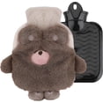 thumbnail image 1 of Bolsa de agua termo de 400 ml con bonita funda de forro polar, 1 of 5