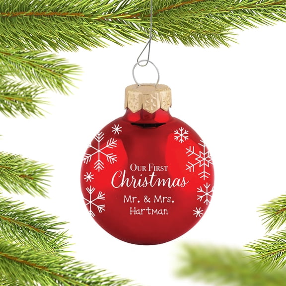 Our First Ball Ornament