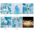 thumbnail image 3 of Navidad De Plumas Artificiales Con Luces De Hadas Led Mini Árbol De Navidad Iluminado Para Decoración Navideña sonducket HA042009-02, 3 of 6