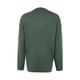 thumbnail image 4 of Suéter Jersey informal para mujer, cuello redondo, botones, ajuste holgado, traje diario elegante de gran tamaño Ygjytge ejercito verde T L para Mujer, 4 of 9