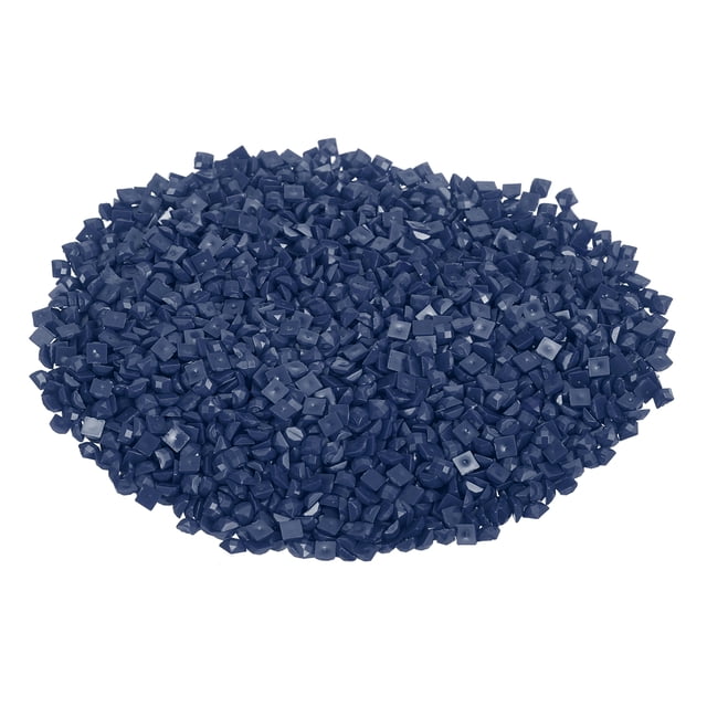 10000 Pcs Beads de Pintura de Arte de Diamante, Accesorios de Pintura de Arte de Diamante 5D Cuadrados para Reemplazo de Gemas (Azul Oscuro)