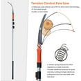 thumbnail image 6 of GREEN MOUNT 19" Manual Pole Saws, for Tree Trimming with 13" Blade, Tension Spring Design Extension Pole pruning Saw Trimmer, 6 of 6