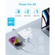 thumbnail image 2 of Anker regleta con puertos USB, 5 pies, protector contra sobretensiones (2000J), extensor de 8 salidas con 2 puertos USB A y 1 puerto USB C, funciona, 2 of 5