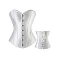 thumbnail image 2 of Innerwin Body Shape Slimming Belly Women Workout Girdle Sport Tummy Control Slim Waist Trainer White M, 2 of 5