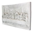 thumbnail image 4 of Design Toscano The Last Supper Religious Wall Frieze Sculpture, 58 cm, Polyresin, Antique Stone, 4 of 5