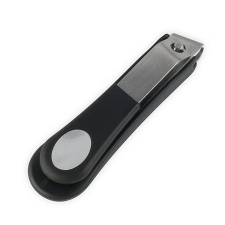 Denco Professional Stainless Steel Straight Cut Toenail Clipper with Built-In File, Assorted Colors