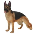 thumbnail image 1 of Juguete para perro pastor alemán, simulación de perro pastor alemán, modelo de perro pastor alemán, adornos, modelo de perro pastor alemán, construcción robusta, 1 of 8