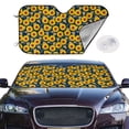 thumbnail image 3 of Lsque Sunflowers Car Windshield Sun Shade | Accordion Folding Style Auto Shade for Car Truck SUV Van | Blocks UV Rays Sun Visor Protector | Medium, 3 of 7