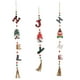 thumbnail image 5 of Letrero de alegría de Navidad JAMW 3 uds letras de madera a cuadros de búfalo, 5 of 5