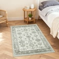 thumbnail image 4 of 2x3 Indoor Entryway Rug, Small Washable Area Rug Non-Slip Vintage Door Mat Entrance, Low Pile Floor Carpet for Door, Entrance, Farmhouse, Bathroom, Bedroom, Kitchen., 4 of 11