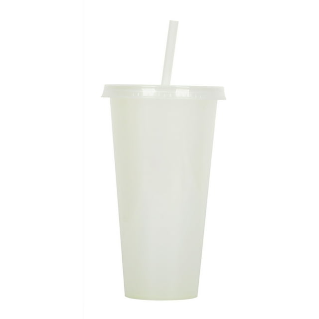 Halloween Decorations Color Changing Reusable Cups With Lids And 24 Oz Plastic Tumblers With Lids And Reusable For Party Cups