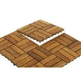 thumbnail image 4 of Bare Decor EZ-Floor Interlocking Flooring Tiles in Solid Teak Wood (Set of 10), 4 of 5