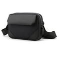 thumbnail image 1 of Bolso bandolera pequeño, bolso de hombro lateral para hombres, mini bolso de mensajero para mujeres, negro, 1 of 6