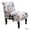 White, variant on SUNICOL Stretch Accent Chair Cover Printed Floral Slipper Chair Slipcover, Elastic Spandex Armless Chair Protector Cover for Living Room Bedroom Home Decor, Universal Fit