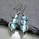thumbnail image 4 of Pendientes colgantes de estilo bohemio con forma de gota, modernos, con gancho, joyería personalizada y elegante, regalo. Una pulsera., 4 of 6