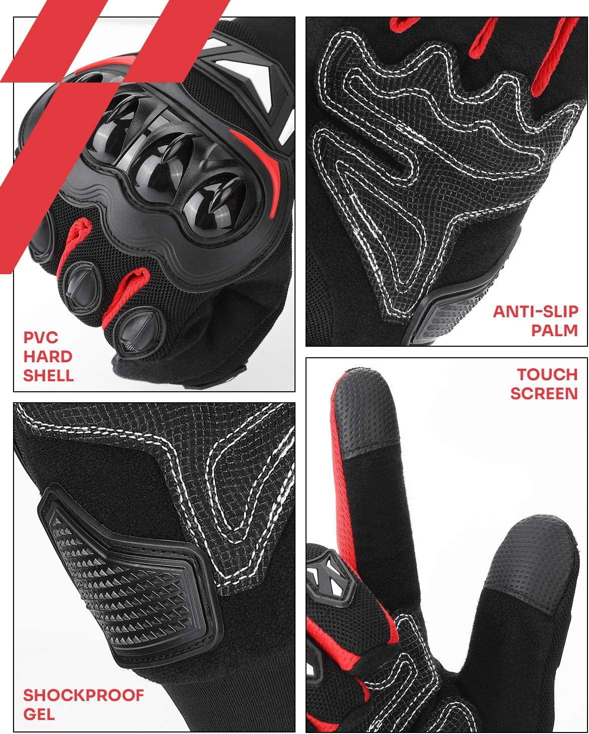 Motorcycle Gloves Touch Screen Breathable Wearable Racing Gloves Guantes  Moto Luvas Motocicleta Alpine Motocross Stars Men Women