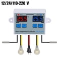 thumbnail image 4 of MYG XK-W1088 Dual Digital Thermostat Temperature Controller Two Relay Output, 4 of 4