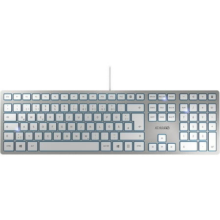 UPC: 4025112088636 | CHERRY Keyboard Wired USB  Silver/White