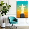 thumbnail image 2 of Cuadro Canva Pixtreats listo para Colgar tipo galería Cristo Redentor 40X60 cm, 2 of 4